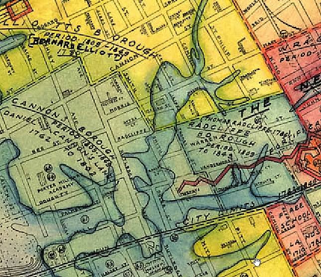 Halsey Map of Charleston