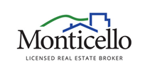 Monticello, Licensed Real Estate Broker Logo